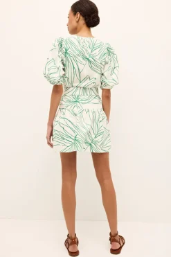 Clara Dress in Palm