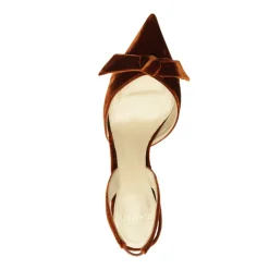 Clarita Bell Slingback 85 in Cuoio