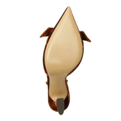 Clarita Bell Slingback 85 in Cuoio