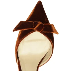 Clarita Bell Slingback 85 in Cuoio