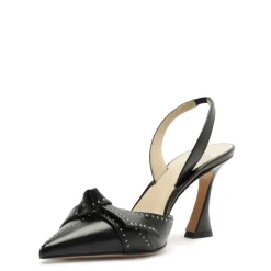 Clarita Bell Slingback 85 Studs in Black