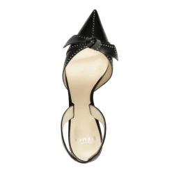 Clarita Bell Slingback 85 Studs in Black
