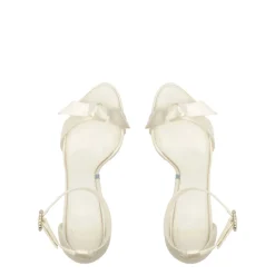 Clarita Bridal Platform Bridal 120 in Satin Bianco