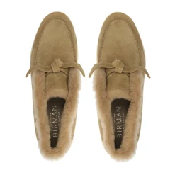 Clarita Shearling Slip On Bootie in Semolina