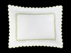 Classic Chain Scallop Matelassé Collection