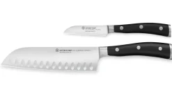 Classic Ikon Asian Cook's Knife Set, Set of 2