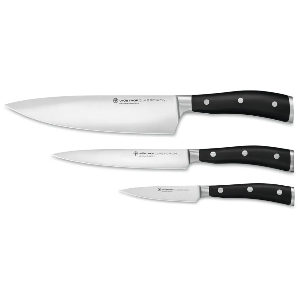 Classic Ikon Chef's Set, Set of 3
