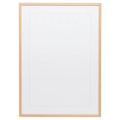 Classic Oak Wood Picture Frame