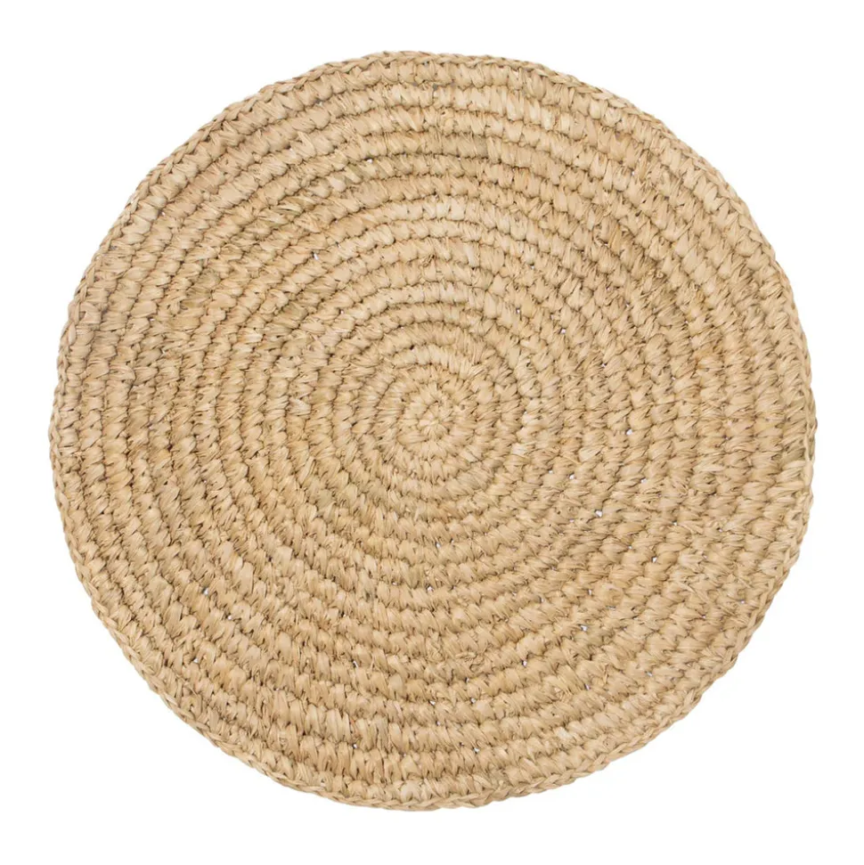 Classic Round Natural Placemat, Set of 4