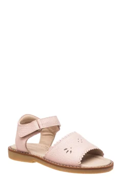 Classic Sandal with Scallop Pink