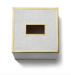Classic Shagreen Tissue Box Cover