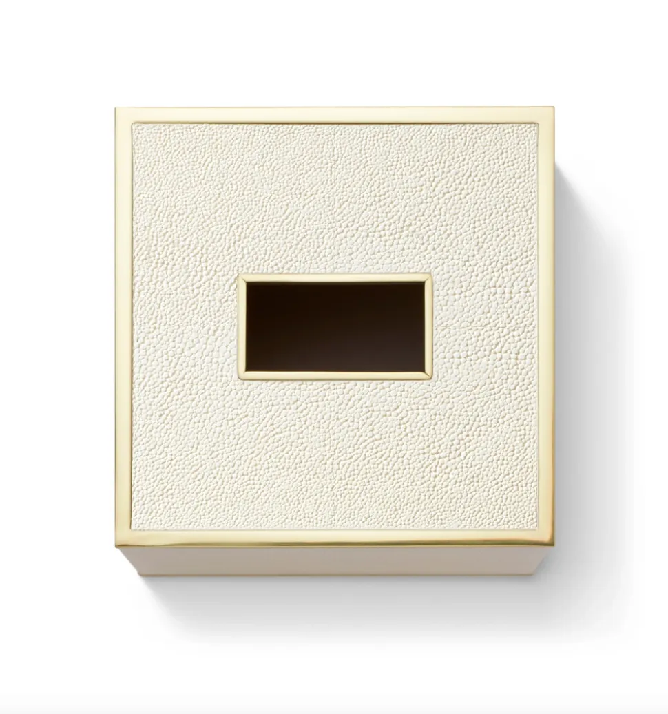 Classic Shagreen Tissue Box Cover