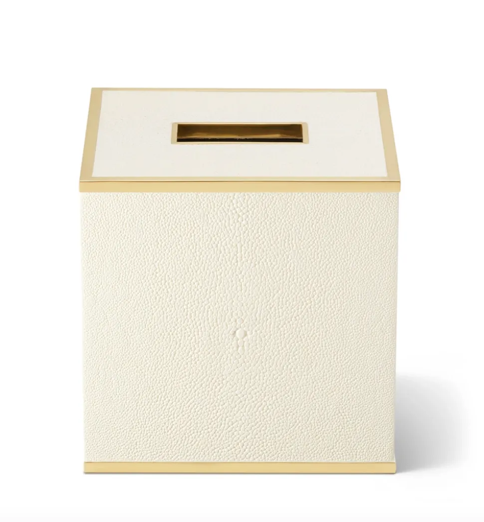 Classic Shagreen Tissue Box Cover