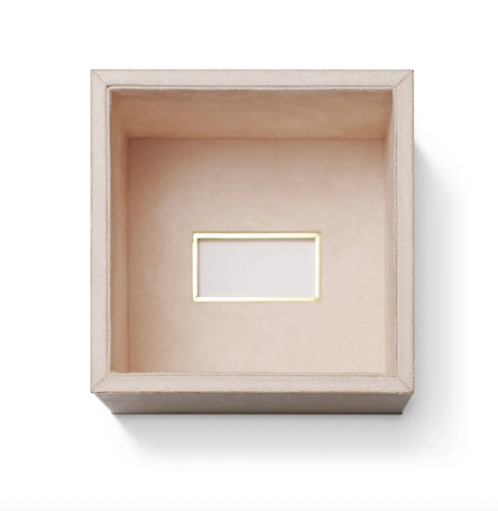 Classic Shagreen Tissue Box Cover