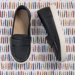 Classic Slip-On Textured Blue