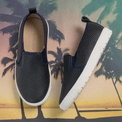 Classic Slip-On Textured Blue