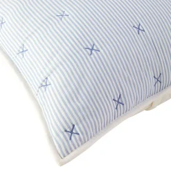 Classic Stripe Sham in Blue