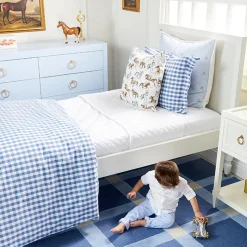 Classic Stripe Sham in Blue