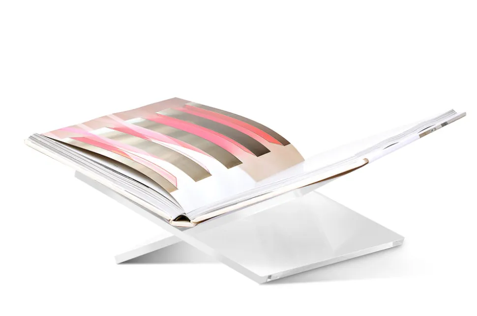 Clear Lucite Bookstand