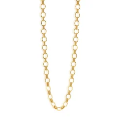 Cleopatra Small Link Necklace in Gold