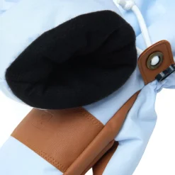 Cloud Blue Waterproof Ski Mitten