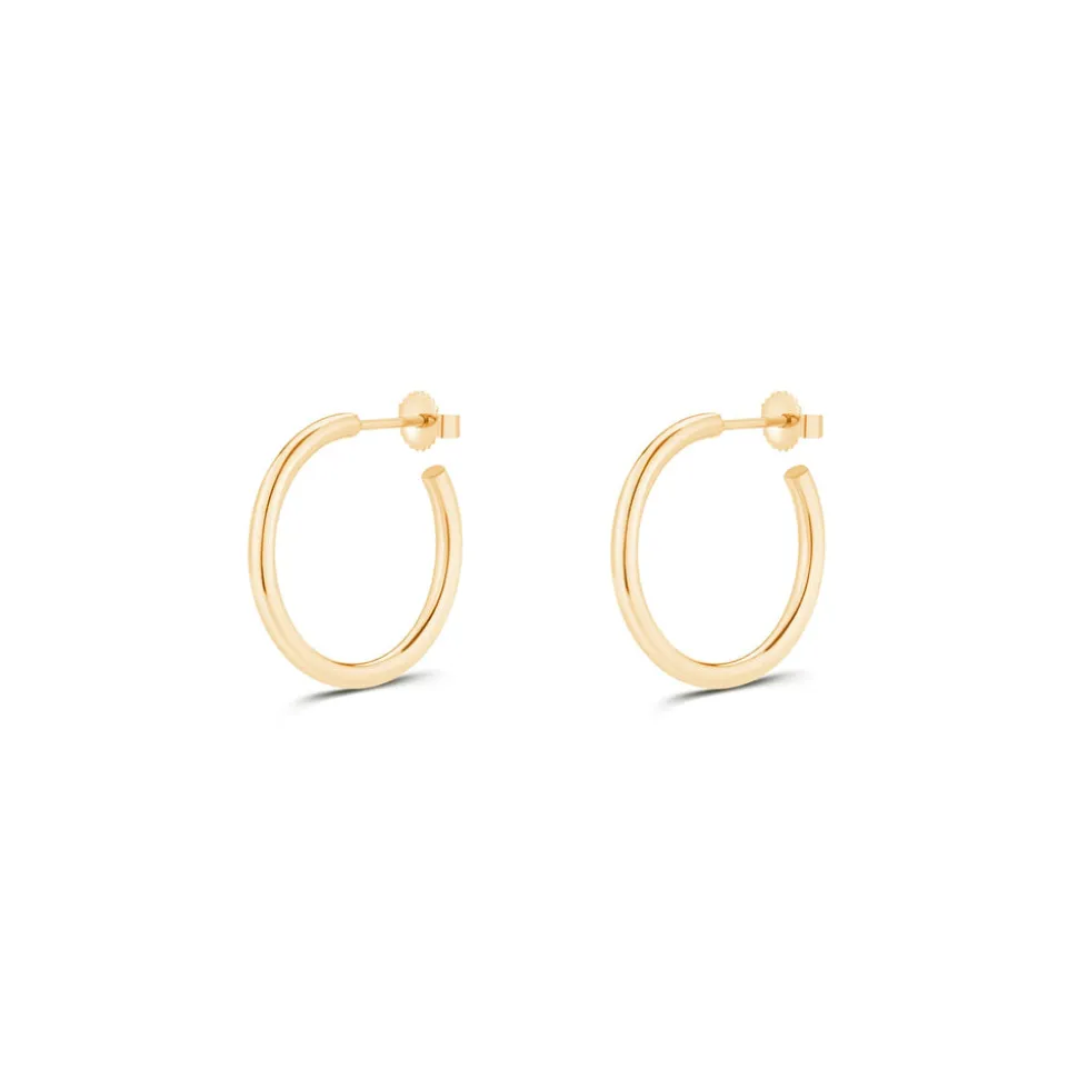 2cm Skinny Hoops