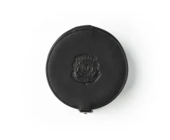 Coaster Set No. 247 in Black Leather