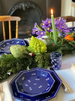 Cobalt Beatrice Dinner Plate
