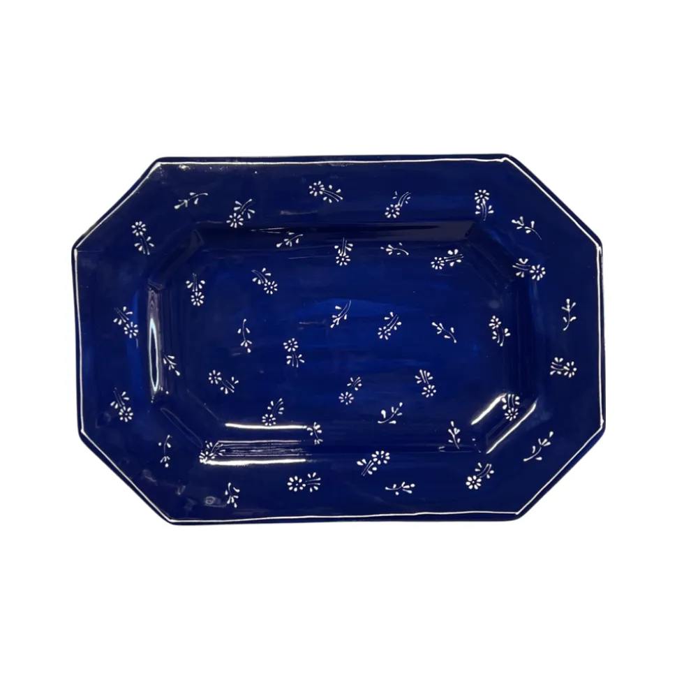 Cobalt Beatrice Serving Platter