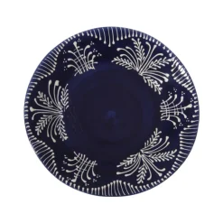 Cobalt Lace Dessert Plate