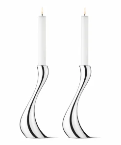 Cobra Candleholder, Set of 2