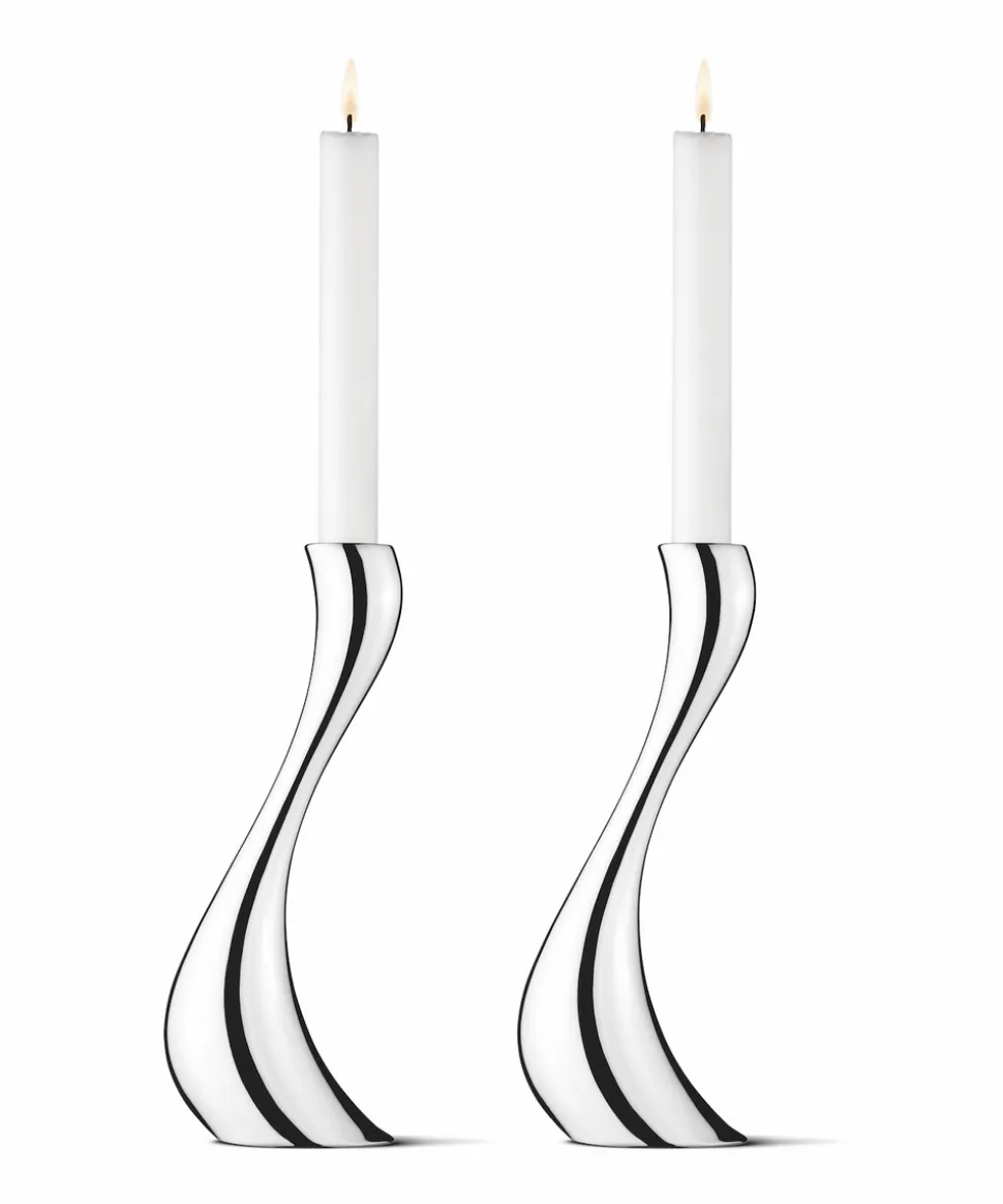Cobra Candleholder, Set of 2