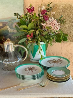 Coconut Tree Dinner Plate