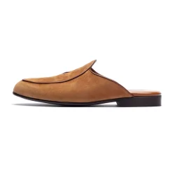 Cognac Suede Milano Mule