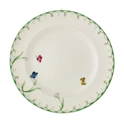 Colourful Spring Dinner Plate in Multi