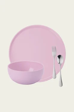 Complete Dinnerware Set in Pink
