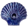 Concha Candle Tonal Blue