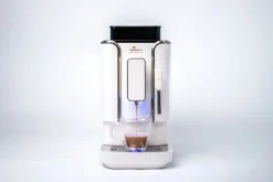 Concierge Elite Fully Automatic Bean to Cup Espresso Machine in Diamond White