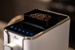 Concierge Elite Fully Automatic Bean to Cup Espresso Machine in Diamond White