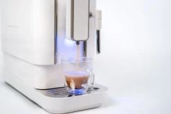 Concierge Elite Fully Automatic Bean to Cup Espresso Machine in Diamond White