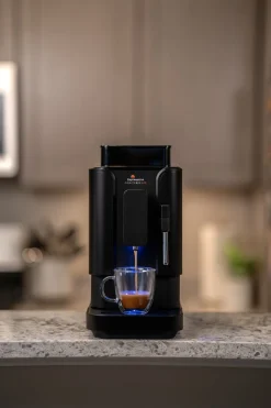 Concierge Elite Fully Automatic Bean to Cup Espresso Machine in Infinite Black