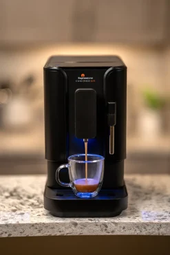 Concierge Elite Fully Automatic Bean to Cup Espresso Machine in Infinite Black
