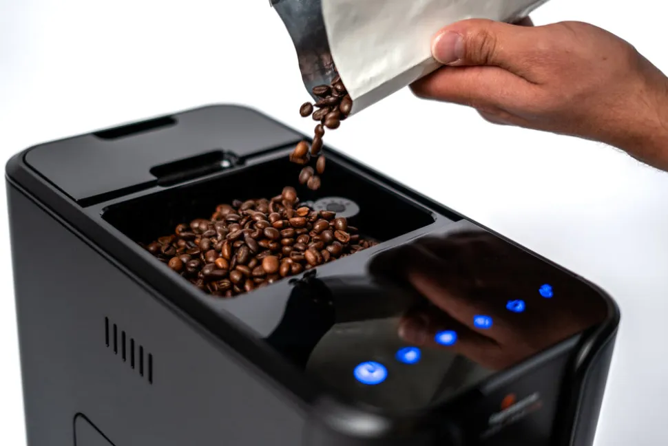 Concierge Elite Fully Automatic Bean to Cup Espresso Machine in Infinite Black
