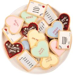 Conversation Heart Sugar Cookies, Set of 12