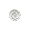 Cook & Host Collection Spiral appetizer dishes in White, Set of 6