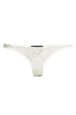 Coquette Thong in Ivory