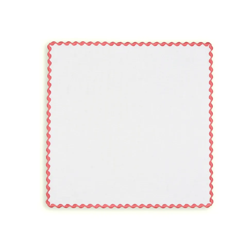 Cora Placemat And Napkin Set In Petal Pink
