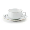 Coral Coffee Cup With Plate