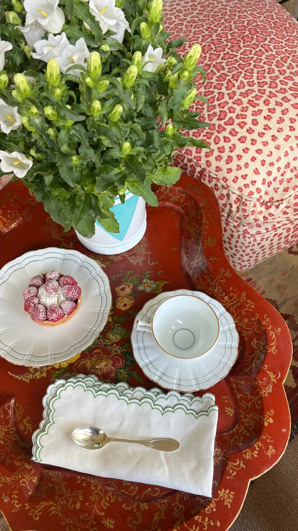 Coral Dessert Plate