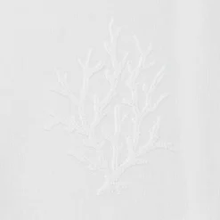 Coral Knot White Napkin